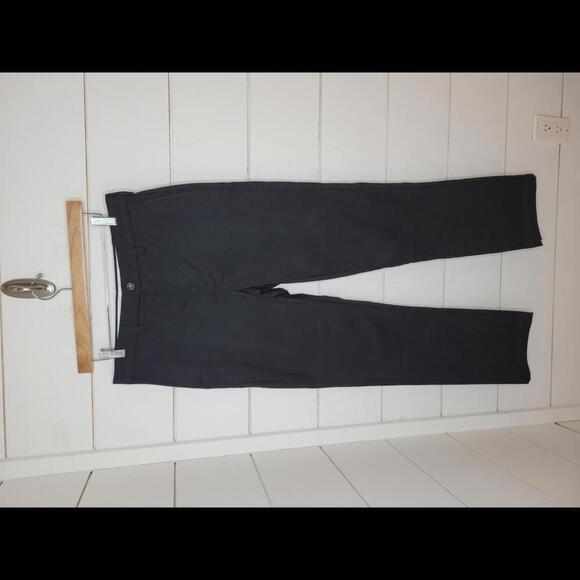 NWOT George Size 30x30 black flat front pants - Picture 1 of 5